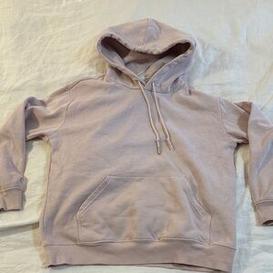 H&M hooded sweatshirt, pink, womens S